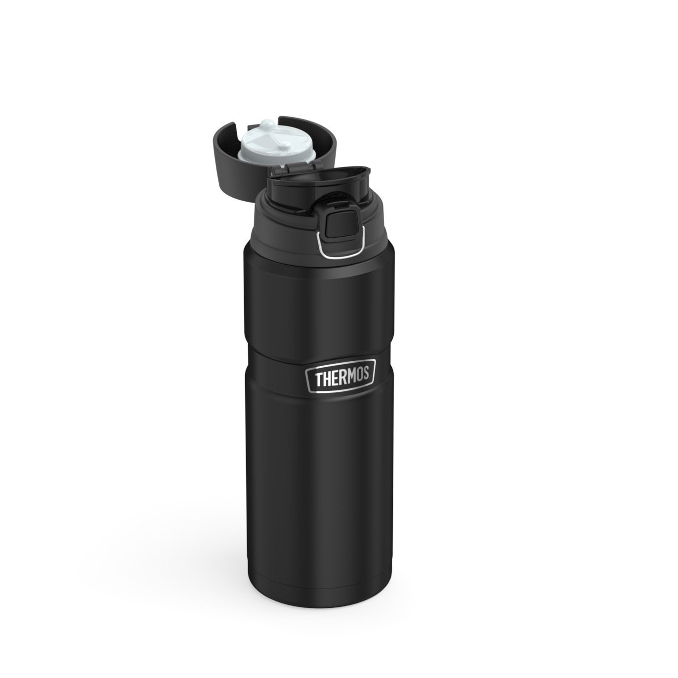 Thermos Stainless King Vacuum Insulated Stainless Steel Drink Bottle 24oz  Matte Black – Hedys