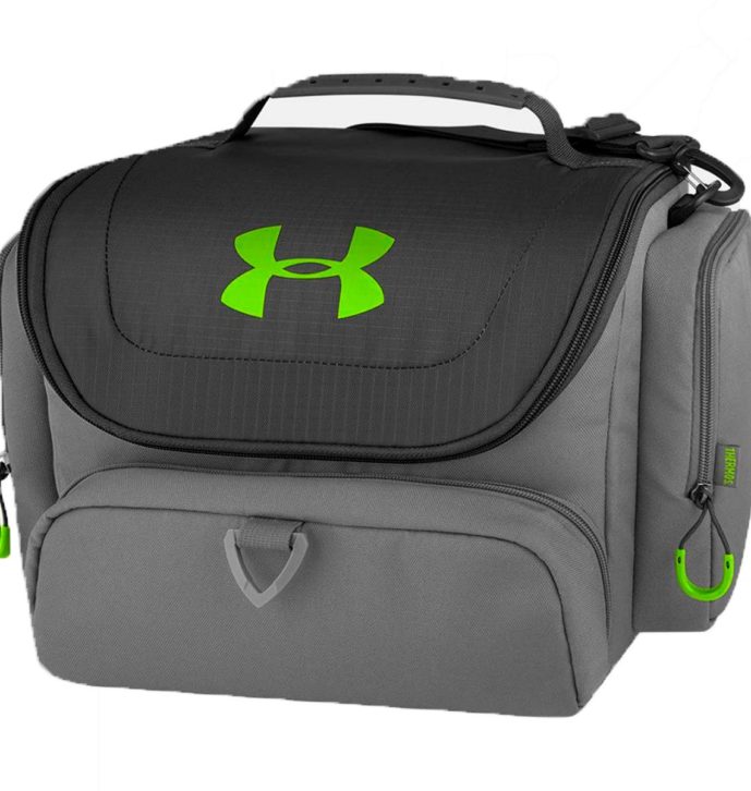 Under Armour UA7124002 24 Can Soft Cooler, Charcoal/Hyper Green