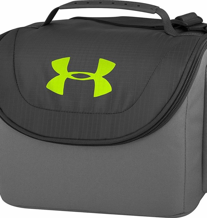 Under Armour UA7124002 24 Can Soft Cooler, Charcoal/Hyper Green