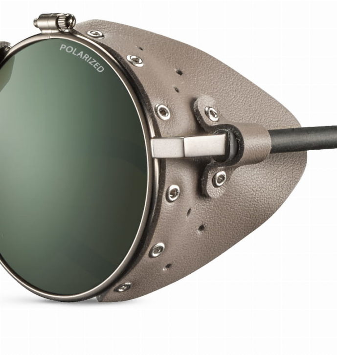 Julbo J0109050 Vermont Classic Sunglasses, Polarized 3 Lens, Brass/Leather Frame