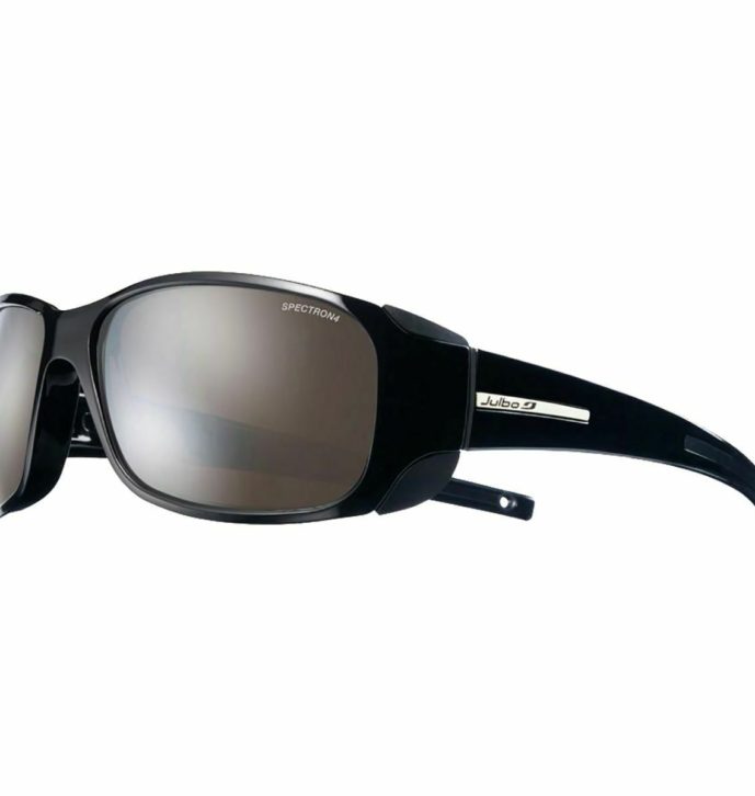 Julbo J4011214 Women’s Monterose Mountain Sunglasses with Spectron 4 Lenses, Black/Black Frame