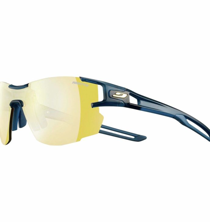 Julbo J4963212 Women’s Aerolite Sunglasses, Transluscent Blue/Blue Frame