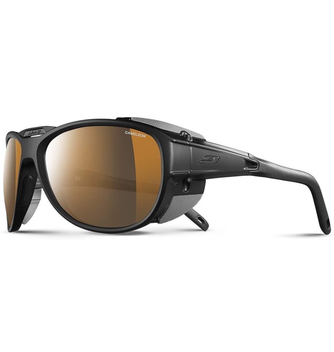Julbo J4975014 Explorer 2.0 Mountaineering Glacier Sunglasses, Matt Black/Black Frame