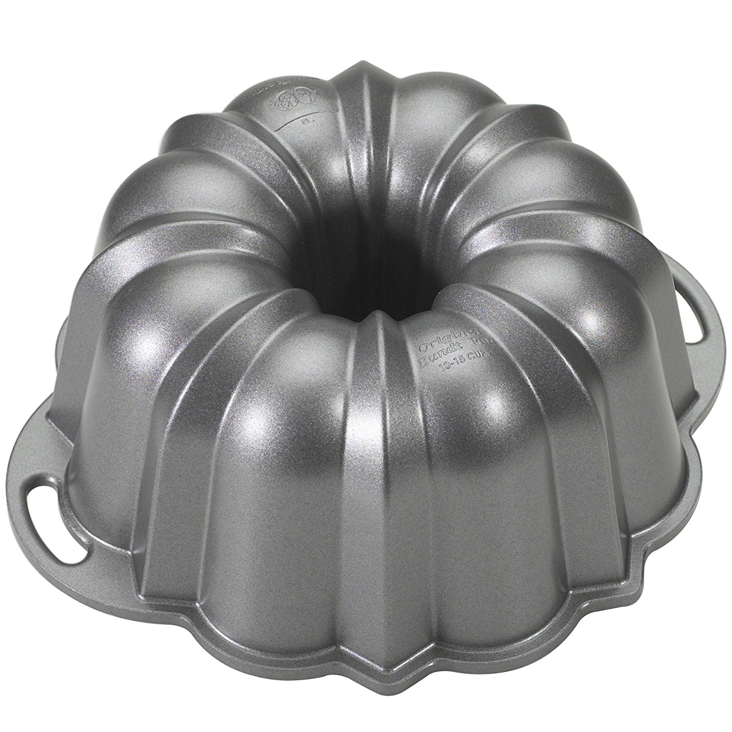 Nordic Ware 50037 Platinum Collection Anniversary Bundt Pan – Hedys