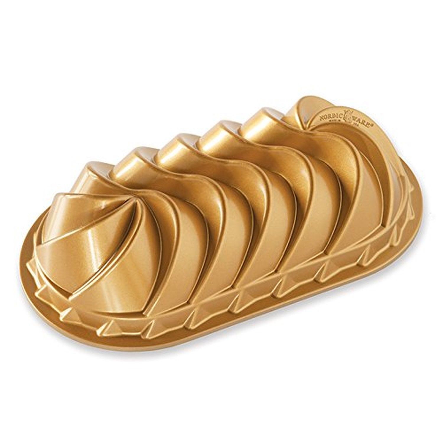 Nordic Ware Bundt Pan in Silver or Gold, 12-Cup & 6-Cup Sizes on